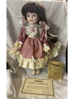 Seymour Mann Porcelain Doll - Frences - Connoisseur Collection 15" authenticity